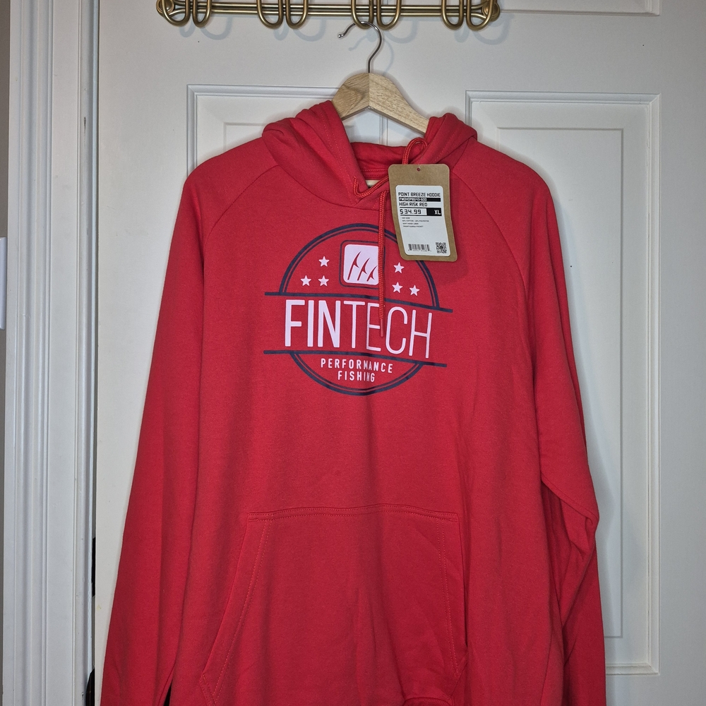 Fintech New Red Hoodie for Men 774/849